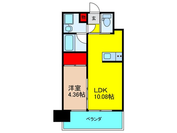 プレジオ荒本新町の物件間取画像